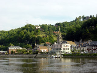 The charming riverside town of La Bouille