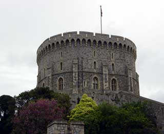 Windsor's not-quite-round tower