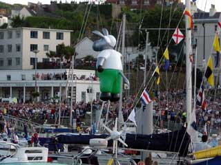 The guernsey donkey makes a star appearance