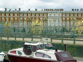 Hampton Court from the river