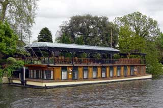 One of the better class of houseboats
