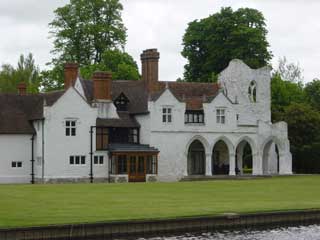The architectural agglomerate, Medmenham Abbey