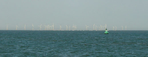 Windvanes off Great Yarmouth's coast remind us of Holland