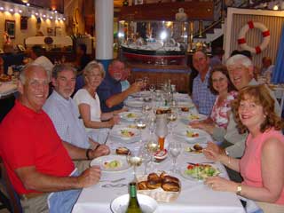 Dining at the Restaurant de la Mer, "Aux Pecheurs d'Etaples"