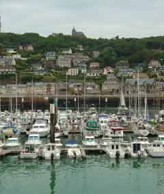 The marina is watched over by the ancient seamen's Chapel of Notre Dame de Salut