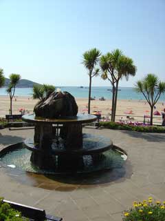 St Brelade's Bay is one of Jersey's most popular beaches