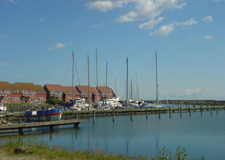 Holiday apartments and visiting yachtsman supplement the fishing industry in this peaceful little village