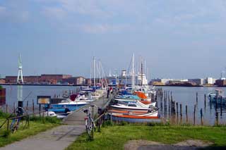 The shallow yacht hafen at Nakskov is not recommended for visitors