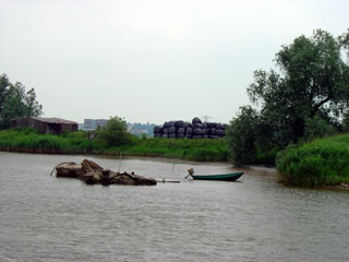The remains of the Rietbaan ferry