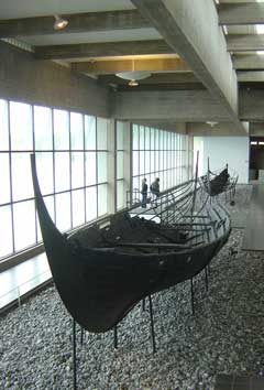 The modernist architecture of the Viking Ship Hall has been designated as a listed building