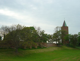 The Goose Tower and the adjoining fortress was a base for King Valdemar's Baltic raids