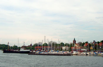 The harbour at Vordingborg is not blessed with great depth