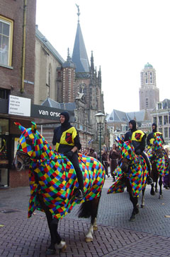 Hanseatic parade in Zwolle