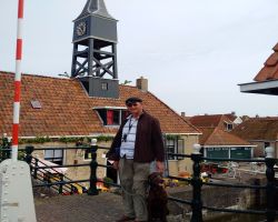 Max and I by Hindeloopen sluis house small
